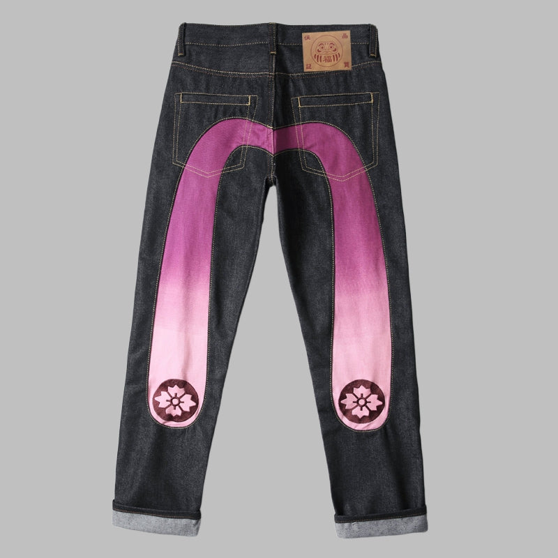 2025 New EV Couple Fashion jeans