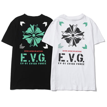 2025 New EV Couple Short Sleeve T-shirt