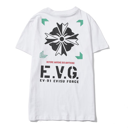 2025 New EV Couple Short Sleeve T-shirt