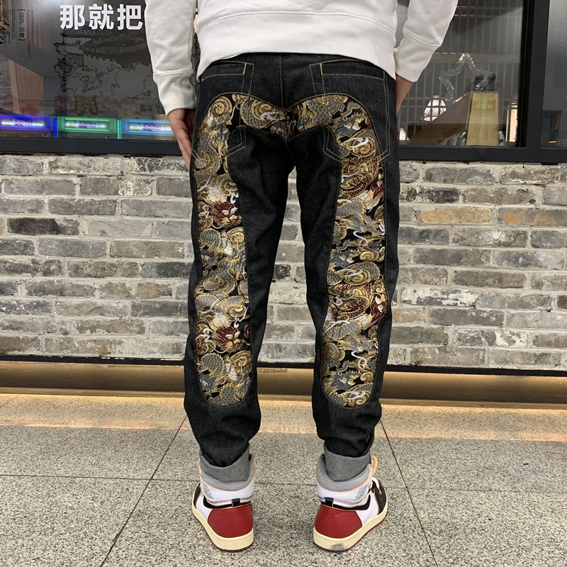 2025 New EV Couple Fashion jeans